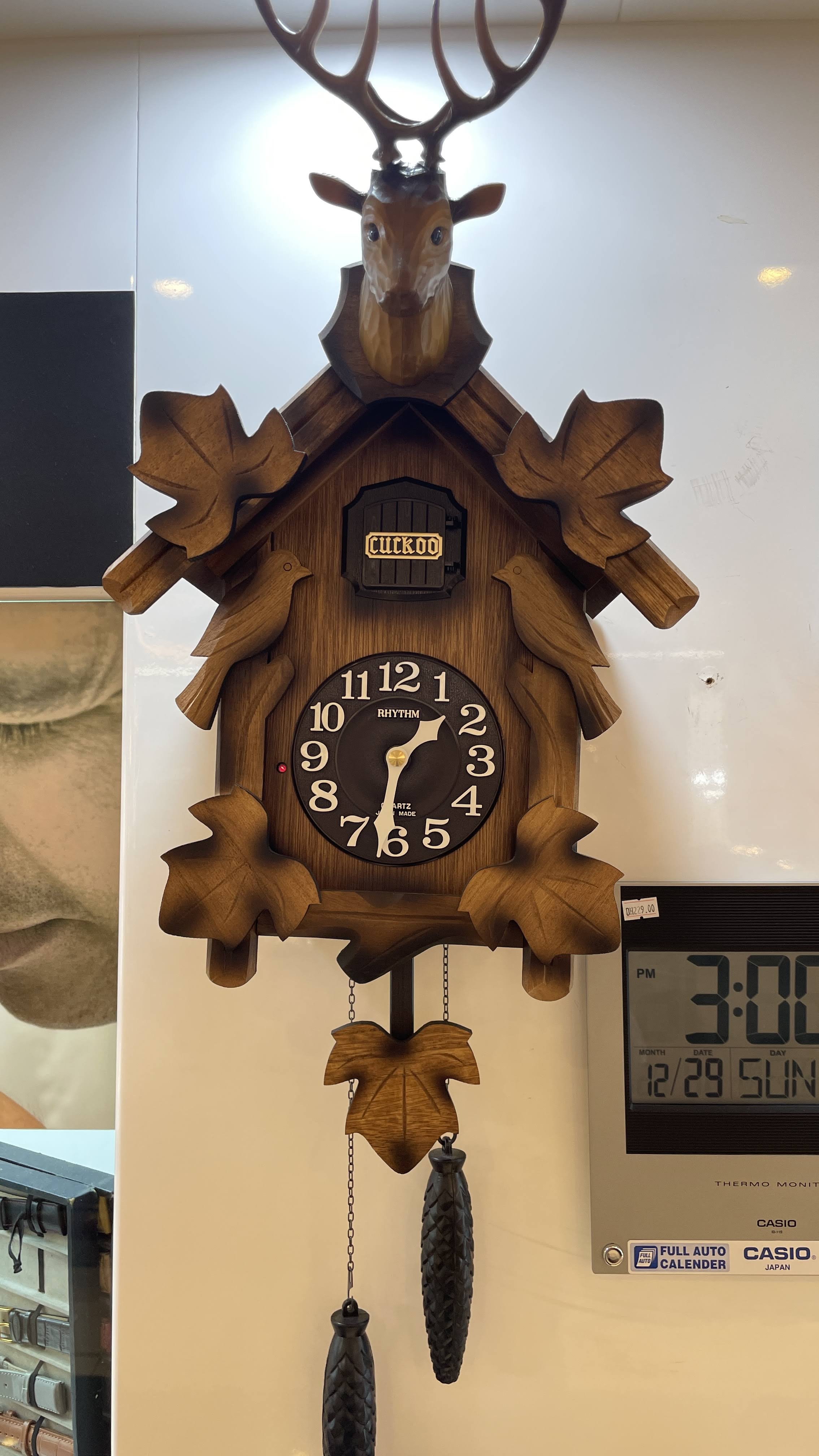 Rhythm cuk cuk clock product image