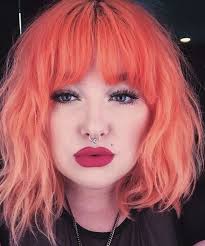 Orange Dyed Hair Color Arcticfoxhaircolor Coral Hair Color Coral Hair Peach Hair