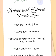 I remember the day that bride was born like it was yesterday. Rehearsal Dinner Toast Examples Writing Tips And Advice