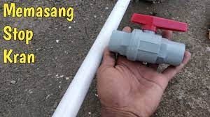 Jika salah satu kran rusak, salah satu krannya masih dapat digunakan. Cara Memasang Kran Air Memasang Stop Kran Air Youtube