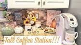 Today i will be showing you all my halloween set ups. Fall Coffee Bar Halloween Coffee Station Youtube