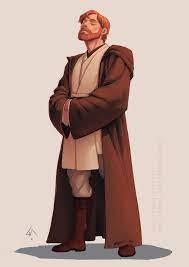 Obi Wan Kenobi By Illulia Star Wars Drawings Star Wars Characters Star Wars Artwork
