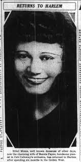 Ethel Moses married to Benny Payne 1930s