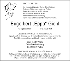 Rath in stiller trauer renate worst, geb. Traueranzeigen Von Engelbert Giehl Trauer Und Gedenken