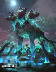 Artstation Cerberus Styx Hound Tim Guo Mythical Creatures Art Greek Mythology Art Fantasy Beasts