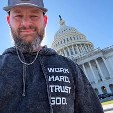 Never thought I'd walk through the Capital and have politicians tap me