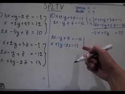 Contoh soal dan pembahasan gerak melingkar kelas 10 from fisika.id. Sistem Persamaan Linear Tiga Variabel Mudah Dan Jelas Youtube