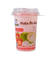 Refined sugar 325 c glacial acetic acid (available in drugstores) 1/2 liter coconut water 12 liters ordinary water 2 liters. Buy Dolphin Nata De Coco Strawberry Drink 270gm Online At Best Price Othoba Com