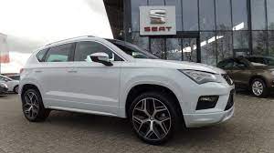 La version restylée de l'ateca est présentée le 15 juin 2020 5. Seat New Ateca Fr 2017 2018 Nevada White 19 Inch Exclusive Bicolour Walk Arround Full Option Youtube