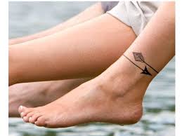 These beautiful tattoos are very popular among young men and women. 10 Amazing Ankle Arrow Tattoo Designs Tattoos Foot Tattoos Ankle Bracelet Tattoo