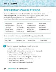 Irregular verbs and plural nouns worksheets. Irregular Plural Nouns Worksheet For 3rd Grade Nidecmege