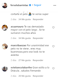 Fernando solabarrieta will celebrate 51st birthday on friday, december 18, 2020. Fernando Solabarrieta Partio El Ano Con Criticas Por Su Radical Cambio De Look Fernando Solabarrieta Es Criticado En Redes Sociales