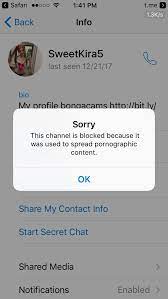 The link can run on apple ios 9, 10, and 11 versions. Request Tweak To Bypass Porn Channel Detection On Telegram Jailbreak