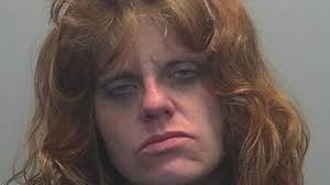 Woman charged after woman pushed from Sheb. porch