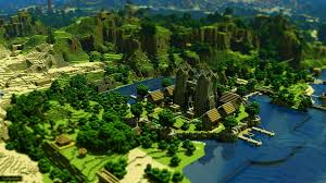 Video game landscape blocks play nature mining computer game architecture water. Minecraft Wallpapers Hd Group 87