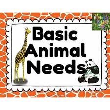 Basic Animal Needs Mini Posters And Worksheets Basic Animals Poster