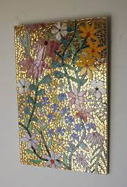 Flower Power Stained Glass Mosaic Mosaic Flowers Mosaic Art Stained Glass Mosaic