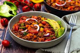 Lentilles Facon Chili Amandine Cooking Cuisiner Des Lentilles Cuisson Des Aliments Recettes De Cuisine
