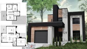 Modern House Design 40 49 With 3 Bedrooms Small Modern House Plans House Design Pictures Modern House Plans
