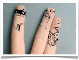 Masked Robbery How To Draw Fingers Finger Art Funny Art