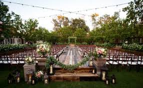 Bohemian Outdoor Garden Wedding Ceremony Rustic Reception Inside Weddings We've said it before, and we'll say it again: bohemian outdoor garden wedding