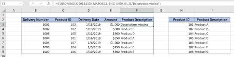 Learn How To Use The Iferror Index And Match Functions Together Excelchat