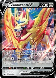 En cas d'abus toutes les commandes seront annulees et un avoir sera fait. Zamazenta V 139 202 Pokemon Card From Sword Shield For Sale At Best Price