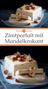 Passend Zu Weihnachten Haben Wir Uns Bei Diesem Rezept Fur Ein Zimtparfait Entschieden Das Durch Mandelkrokant E Mandelkrokant Urlaub Desserts Winter Desserts