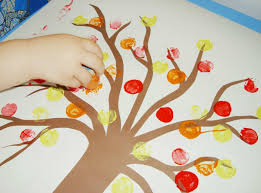 Acrylfarbe ist sehr vielseitig und kann genutzt werden, um etliche verschiedene optische texturen und. Herbst Bilder Malen Mit Kindern Und Blatter Baume Als Motive Nutzen