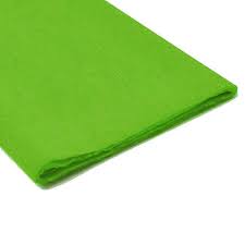 PAPEL CREPE VERDE MANZANA
