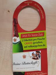 Etiketten online gestalten und drucken: Gratis 2 Etiketten Pro Flasche Rotkappchen Gratis Gestalten