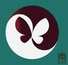 Cultural Butterfly Ying Yang Art Yin Yang Art Rock Painting Designs