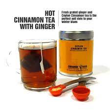 Hot Ceylon Cinnamon Tea With Ginger Cinnamon Tea Ginger Tea Cinnamon