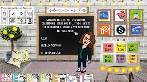 Here is a quick tutorial on how to make your own interactive virtual classroom! Bitmoji Classroom Complements Virtual Hybrid Learning