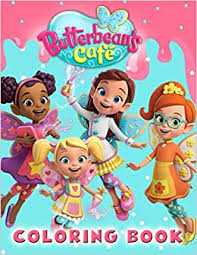 Disney junior birthday 3rd birthday baking birthday parties butter beans nick jr edible cake toppers birthday places party printables free printables. Stand Up Character On Back 80 Pages Butterbeans Cafe Coloring And Activity Book Toys Games Hazelsdiner Reading Writing