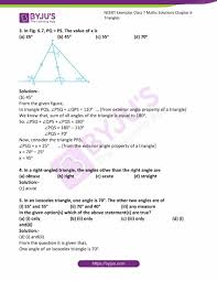 State a sequence of transformations that will map one triangle onto the other. Ncert Exemplar Solutions For Class 7 Maths Chapter 6 Triangles Access Free Pdf