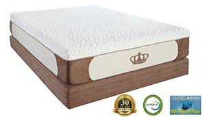 Dynastymattress New Cool Breeze 12 Inch Gel Memory Foam Mattress Cal King Size Dynast Queen Size Memory Foam Mattress Memory Foam Mattress Brands Foam Mattress