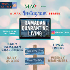 It's like the trivia that plays before the movie starts at the theater, but waaaaaaay longer. Ramadan Quarantine Living A Mac Instagram Series Youth Edition Mac