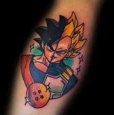 Two friends have perpetuated their friendship with two dragon ball tattoos. 40 Vegeta Tattoo Designs For Men Dragon Ball Z Ink Ideas