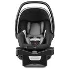 GOLD SensorSafe LiteMax DLX Smart Infant Car Seat with SafeZone Load Leg, Moonstone Evenflo