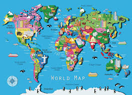 Maybe you would like to learn more about one of these? Amazon Com Ravensburger World Map 60 Piece Jigsaw Puzzle For Kids Every Piece Is Unique Pieces Fit Together Perfectly Toys Games