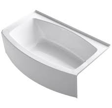 Cast iron soaking tubs : Three Wall Alcove Tubs