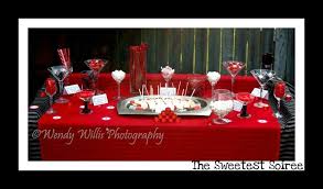 Prep for your baby in style with these fun baby shower sets that think outside blue and pink. The Sweetest Soiree Black Red White Bridal Shower White Bridal Shower Red Bridal Showers Valentines Theme Bridal Shower