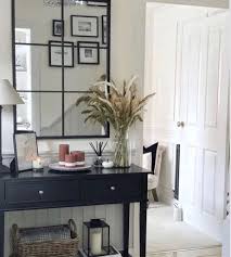 Charlested Interiors On Instagram What A Welcome Beautiful Entrance Hall From Vickiejoneshome In 2020 Hallway Table Decor Entrance Hall Decor Entryway Table Decor