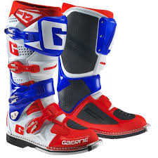 Gaerne Sg12 Motocross Boots Limited Edition Red White Blue
