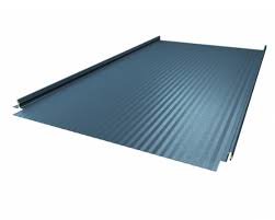 Metal shape or sheet rainwater goods and metal accessories and fasteners. Elegant 2 0 Upright Seam Panel