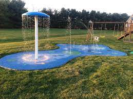 Fun water features and splash pad items are a perfect complement to any pool and are expandable. Residential Splash Pad For Your Backyard Patio Cleveland By My Splash Pad Houzz