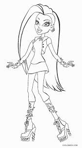 Our baby monster high coloring pages in this category are. Free Printable Monster High Coloring Pages For Kids