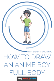 Boy anime drawing full body. How To Draw An Anime Boy Full Body Really Easy Drawing Tutorial