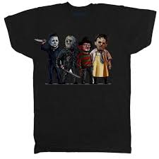 2019 Letni Nove Arrvial Halloween Scream Patek 13 Film Film Horor Chucky Freddy Kresleny T Kosile Tricko Sleva Topy Tricka Www Novepecivo Cz
